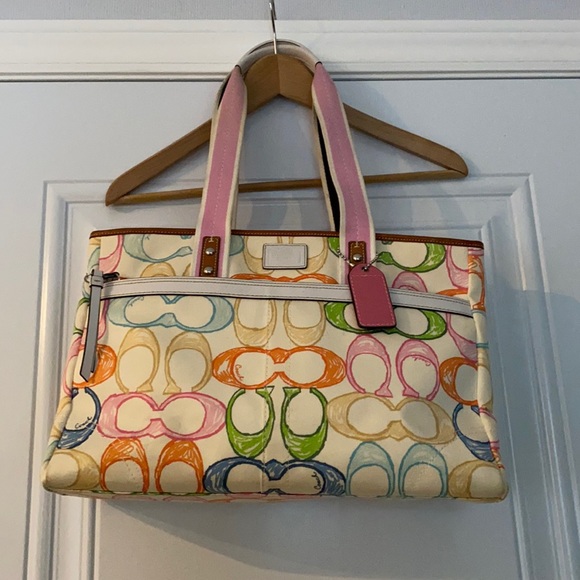 Coach Tote Bag or Baby Bag - Picture 1 of 10